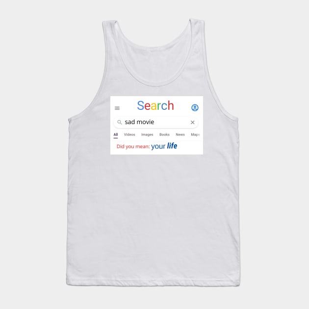 Google search funny meme Tank Top by Artistic-fashion